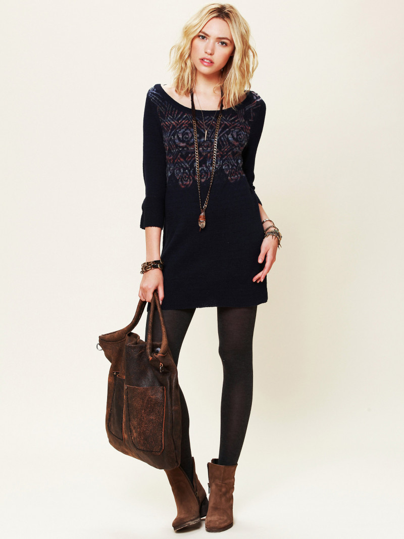 Cora Keegan featured in  the Free People lookbook for Pre-Fall 2012