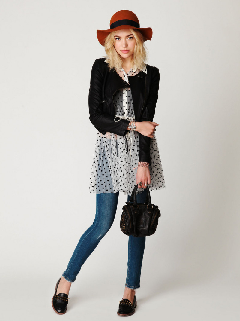 Cora Keegan featured in  the Free People lookbook for Pre-Fall 2012