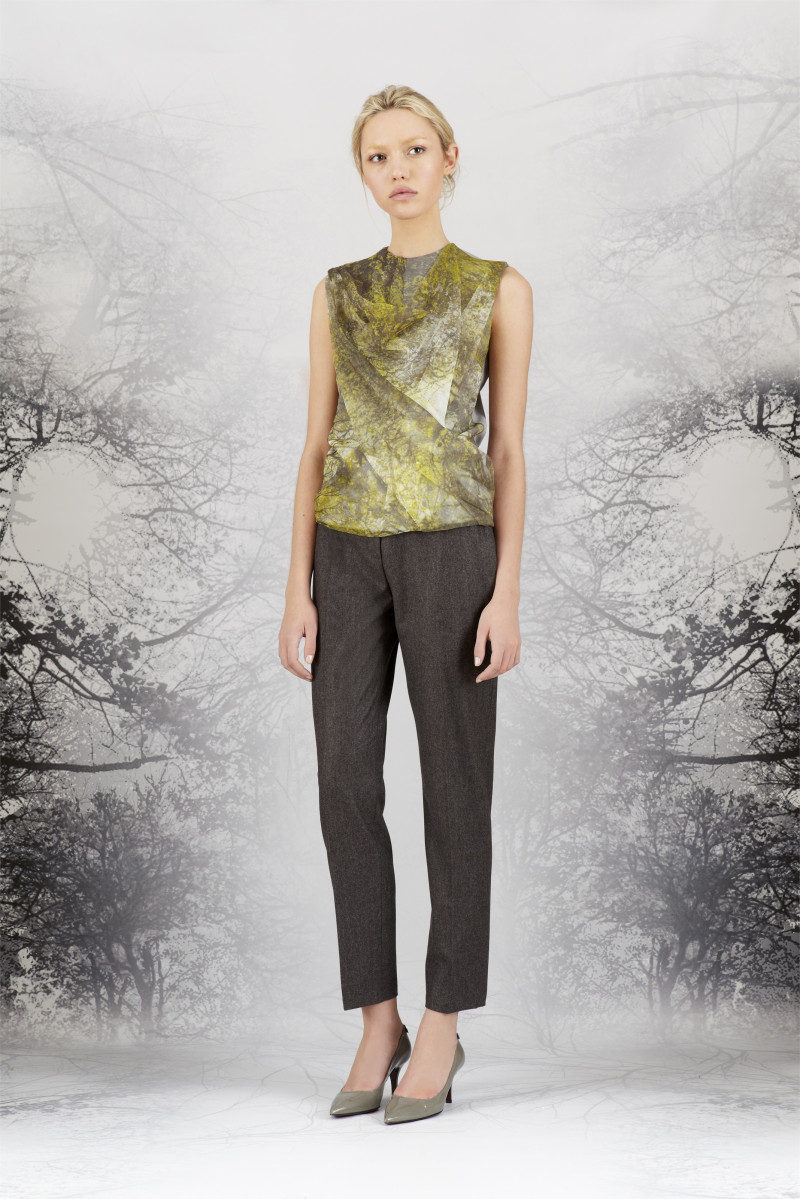 Cora Keegan featured in  the Gabriele Colangelo lookbook for Pre-Fall 2012