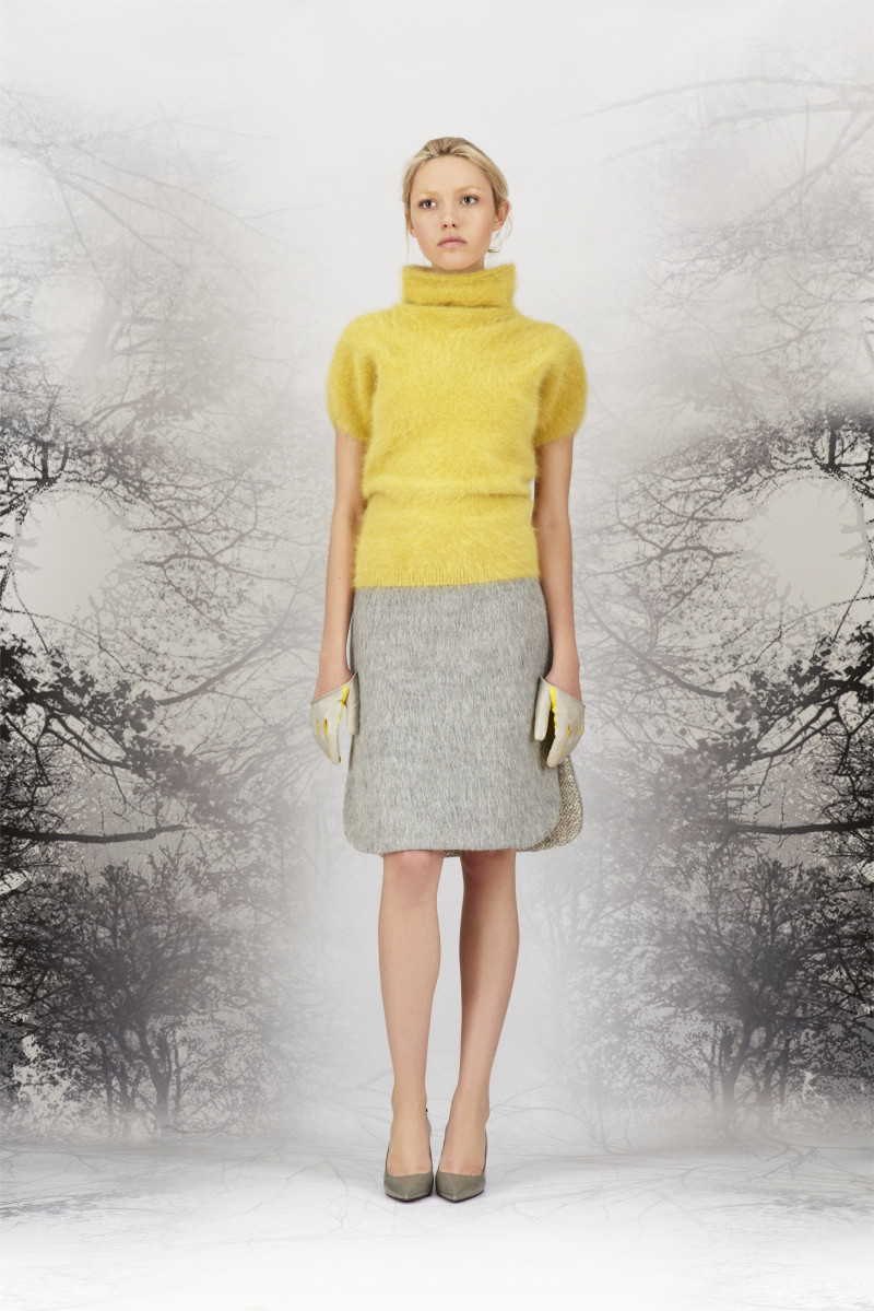 Cora Keegan featured in  the Gabriele Colangelo lookbook for Pre-Fall 2012