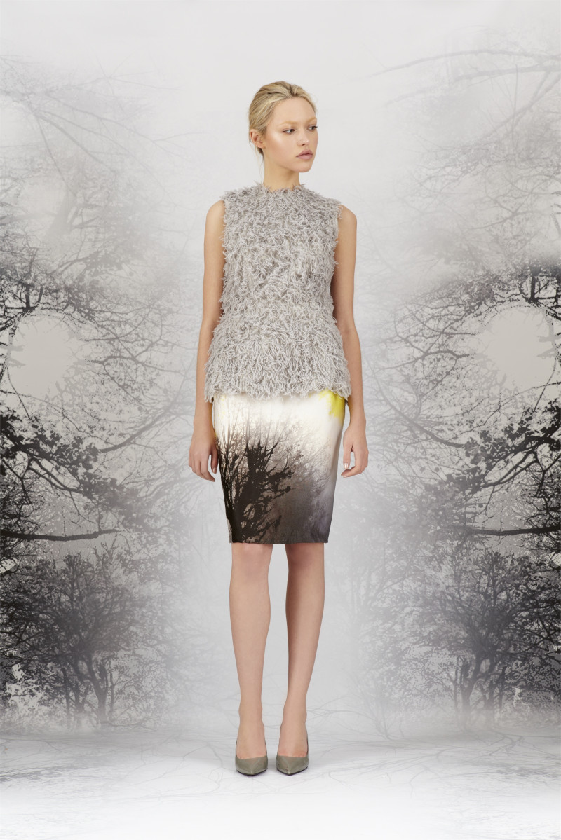 Cora Keegan featured in  the Gabriele Colangelo lookbook for Pre-Fall 2012