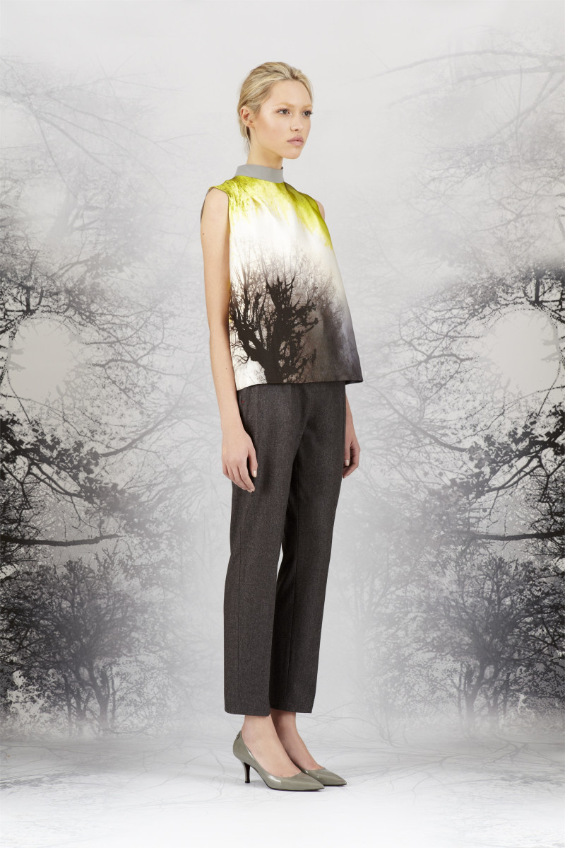 Cora Keegan featured in  the Gabriele Colangelo lookbook for Pre-Fall 2012