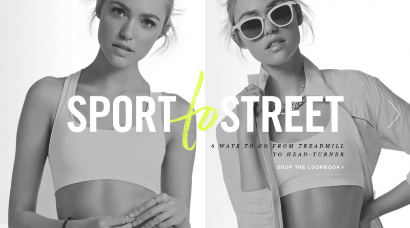 Cora Keegan featured in  the Forever 21 Sports to Street lookbook for Summer 2014