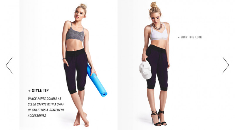 Cora Keegan featured in  the Forever 21 Sports to Street lookbook for Summer 2014