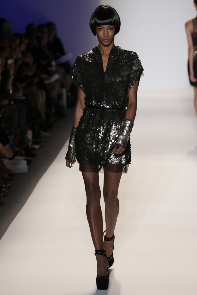 Sessilee Lopez featured in  the Joanna Mastroianni fashion show for Spring/Summer 2013