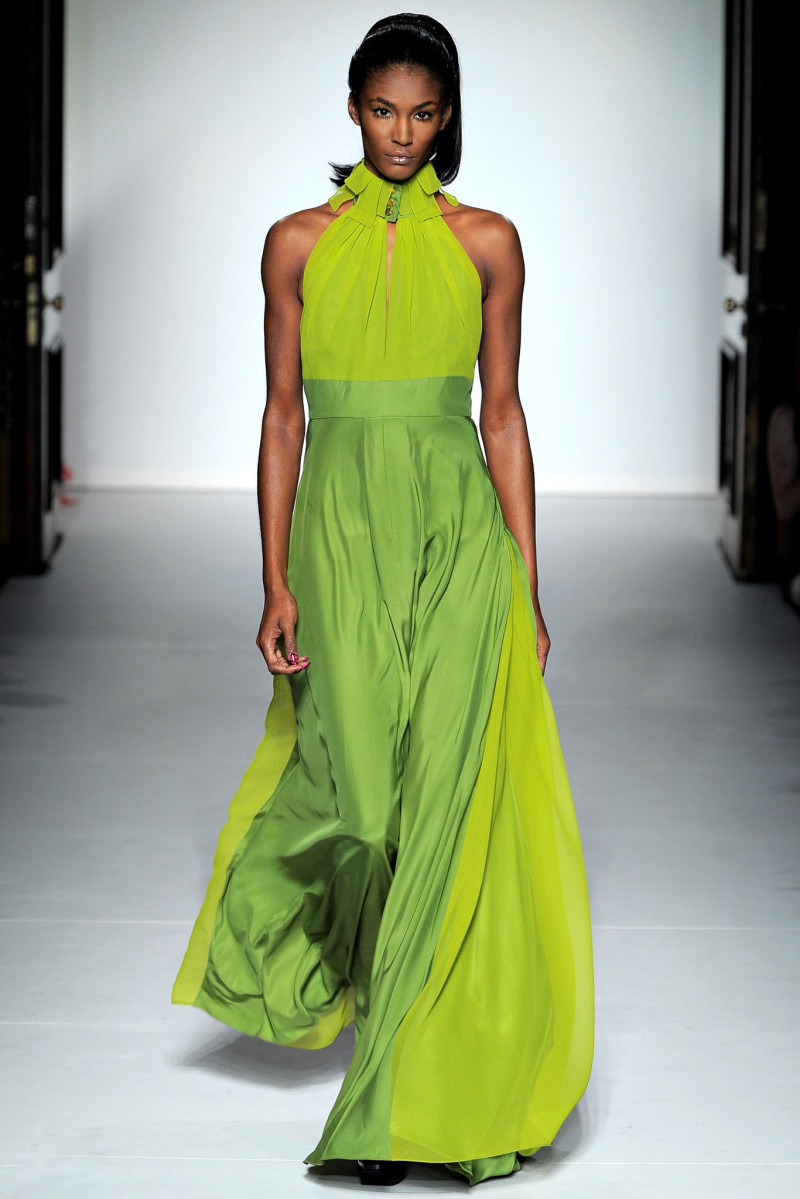 Sessilee Lopez featured in  the PPQ fashion show for Spring/Summer 2013