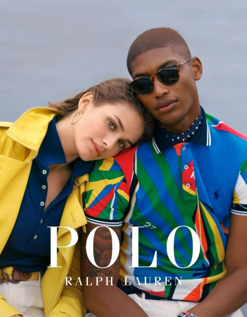 Aubrie Williams featured in  the Polo Ralph Lauren lookbook for Autumn/Winter 2020