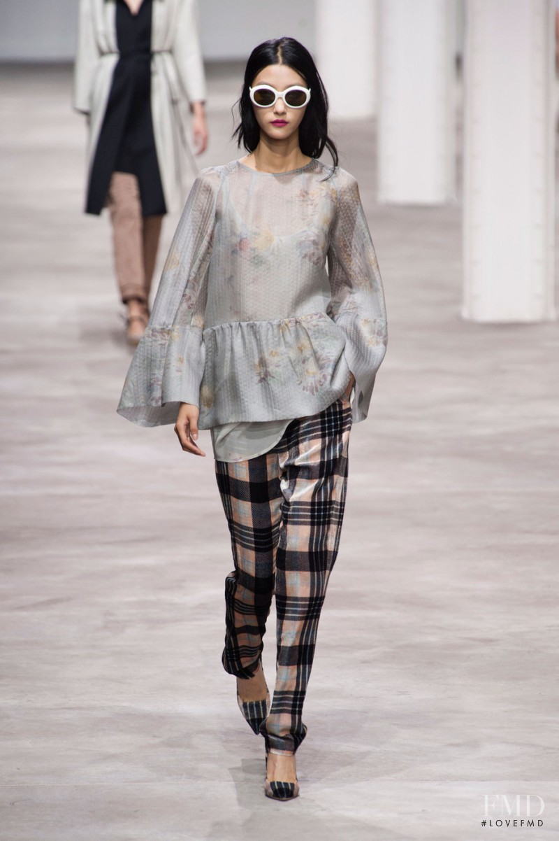 Ji Hye Park featured in  the Dries van Noten fashion show for Spring/Summer 2013