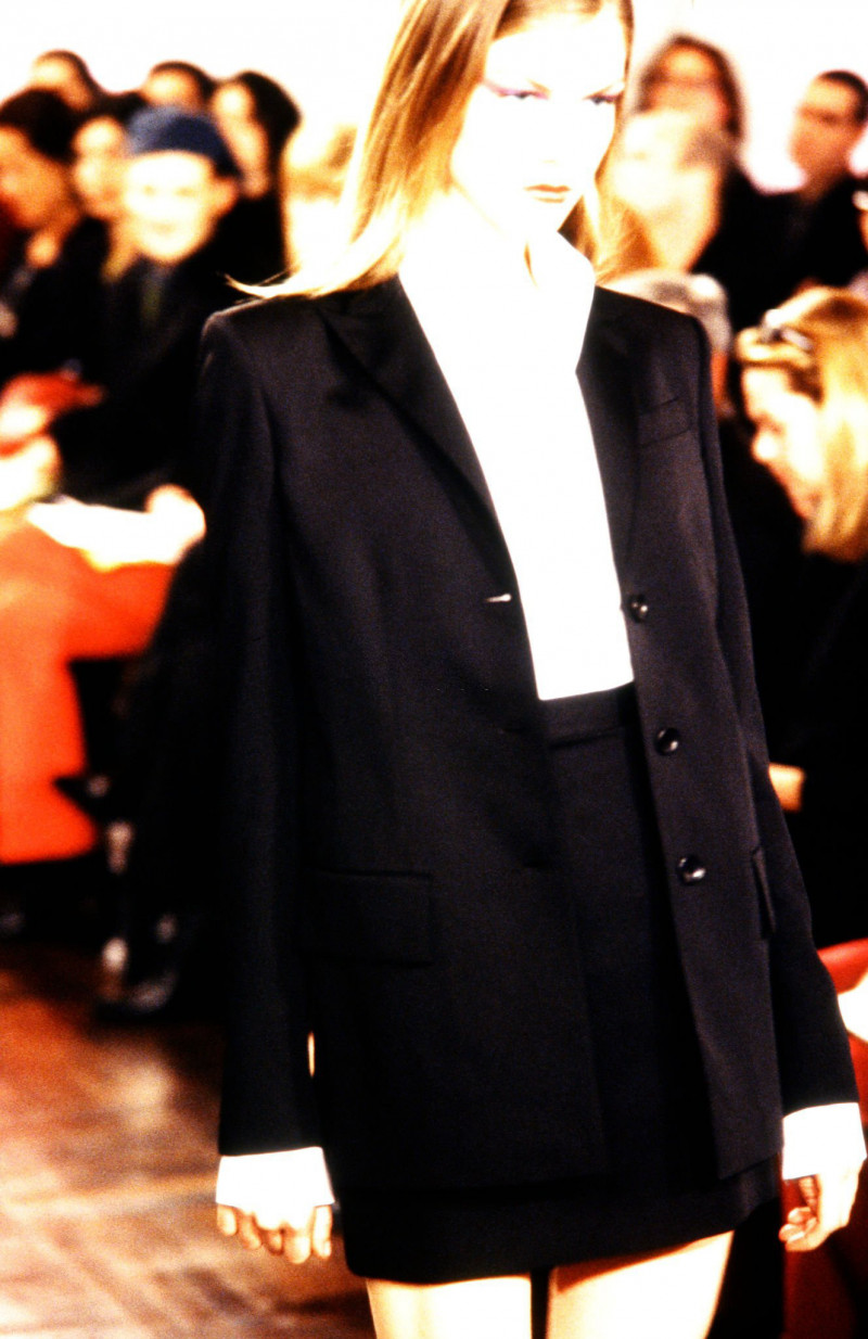 Angela Lindvall featured in  the Richard Tyler fashion show for Autumn/Winter 1997