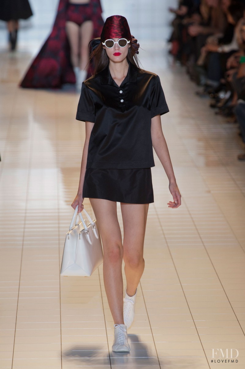 Patrycja Gardygajlo featured in  the Rochas fashion show for Spring/Summer 2013