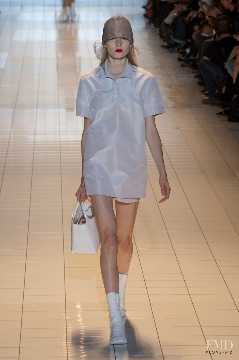 Maja Salamon featured in  the Rochas fashion show for Spring/Summer 2013