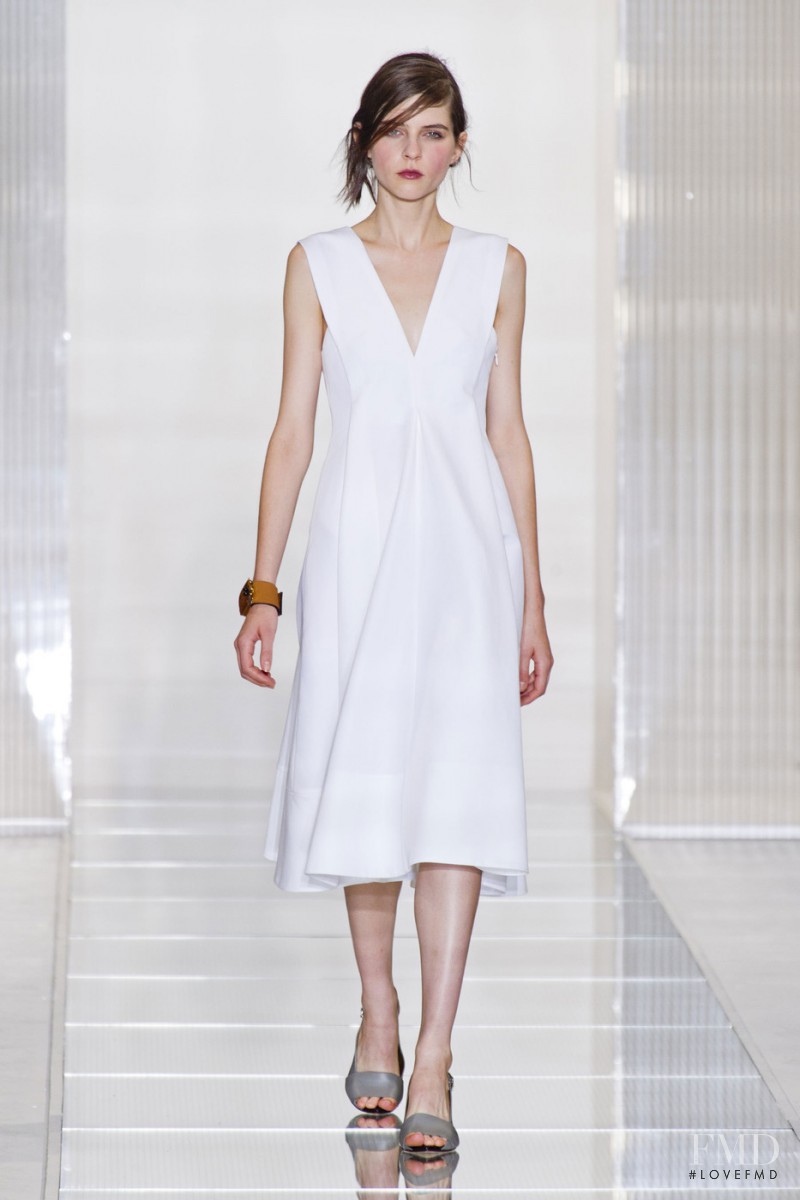 Kel Markey featured in  the Marni fashion show for Spring/Summer 2013