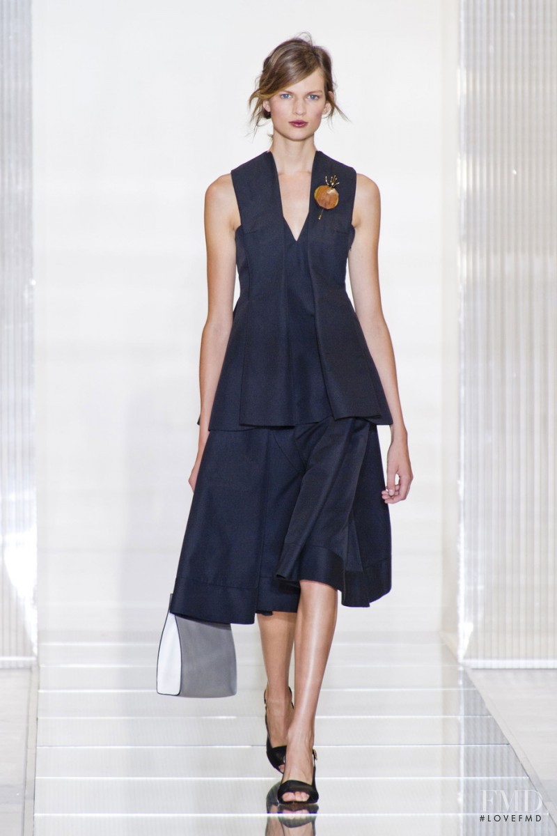 Bette Franke featured in  the Marni fashion show for Spring/Summer 2013