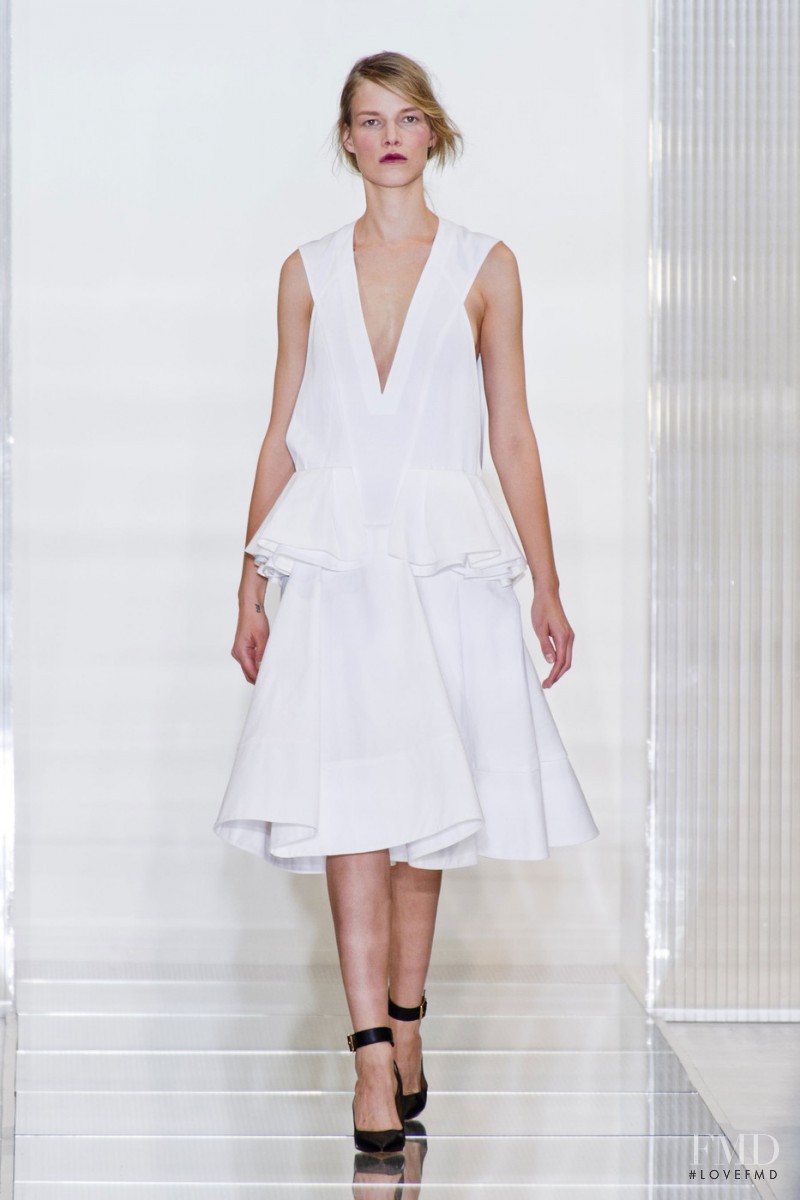 Suvi Koponen featured in  the Marni fashion show for Spring/Summer 2013