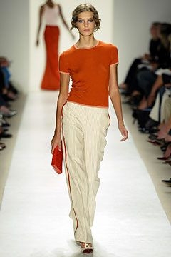 Carolina Herrera fashion show for Spring/Summer 2004