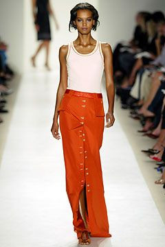 Carolina Herrera fashion show for Spring/Summer 2004