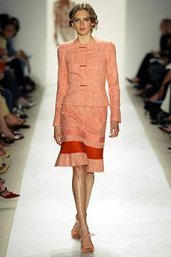 Carolina Herrera fashion show for Spring/Summer 2004