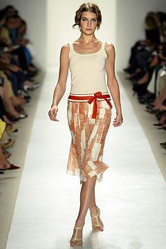 Carolina Herrera fashion show for Spring/Summer 2004