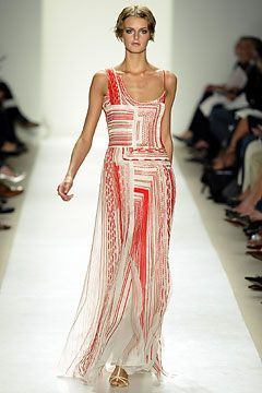 Carolina Herrera fashion show for Spring/Summer 2004