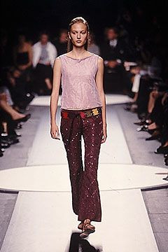Alberta Ferretti fashion show for Spring/Summer 2000