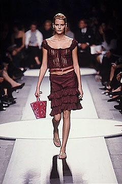 Alberta Ferretti fashion show for Spring/Summer 2000