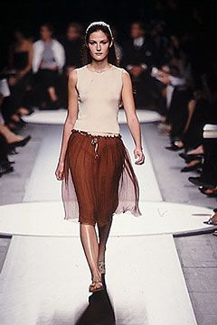 Alberta Ferretti fashion show for Spring/Summer 2000