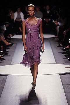 Alberta Ferretti fashion show for Spring/Summer 2000
