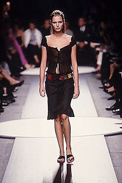 Alberta Ferretti fashion show for Spring/Summer 2000