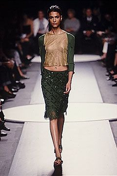 Alberta Ferretti fashion show for Spring/Summer 2000