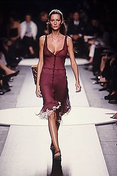 Alberta Ferretti fashion show for Spring/Summer 2000