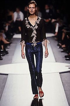 Alberta Ferretti fashion show for Spring/Summer 2000