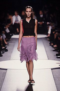 Alberta Ferretti fashion show for Spring/Summer 2000