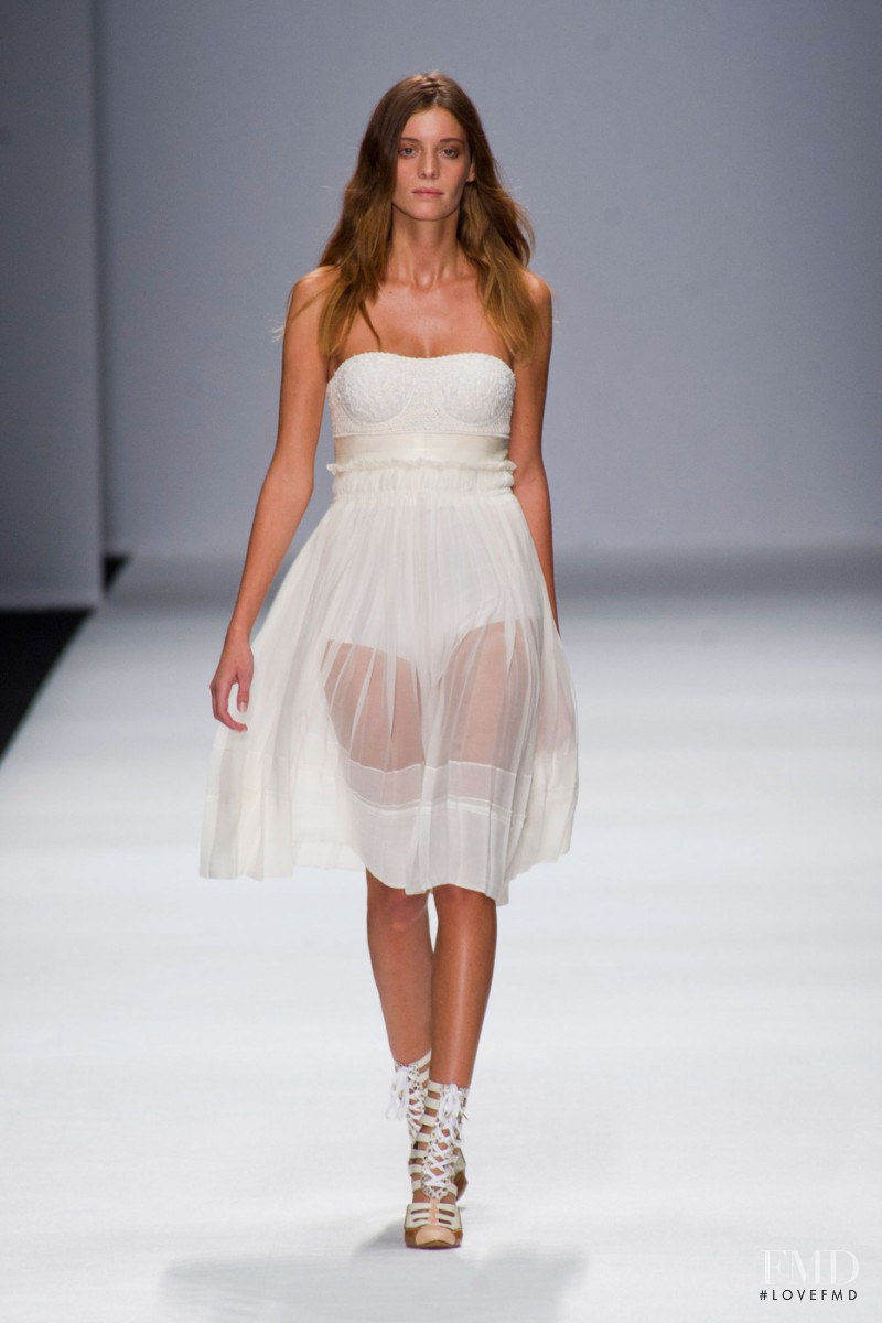 Pauline Serreau featured in  the Vanessa Bruno fashion show for Spring/Summer 2013