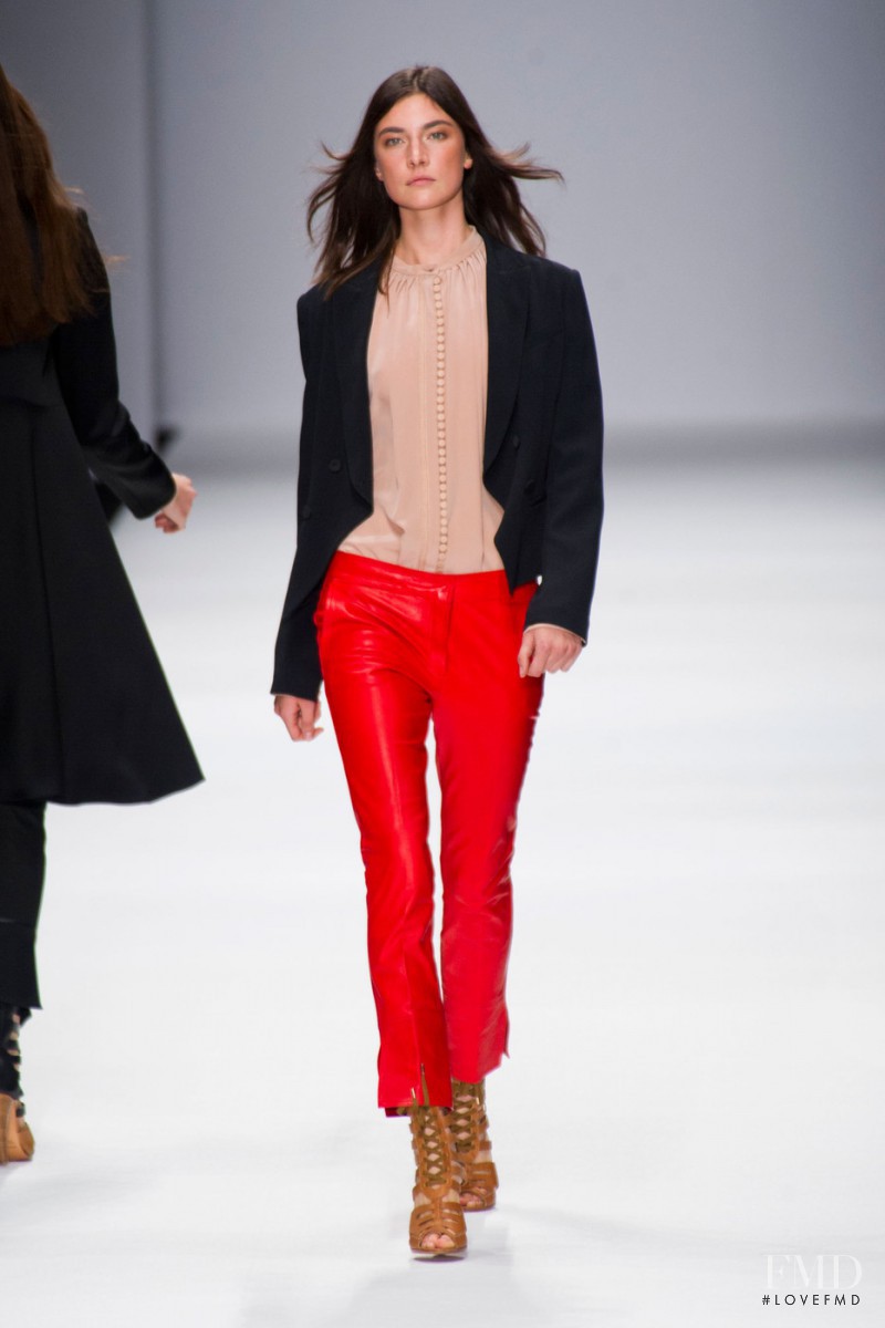 Jacquelyn Jablonski featured in  the Vanessa Bruno fashion show for Spring/Summer 2013