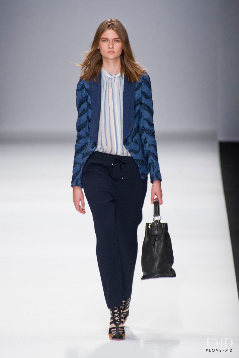 Lara Mullen featured in  the Vanessa Bruno fashion show for Spring/Summer 2013