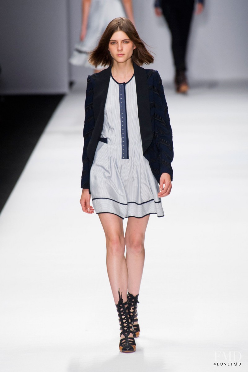 Kel Markey featured in  the Vanessa Bruno fashion show for Spring/Summer 2013