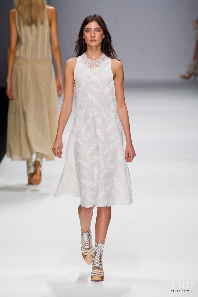 Jacquelyn Jablonski featured in  the Vanessa Bruno fashion show for Spring/Summer 2013