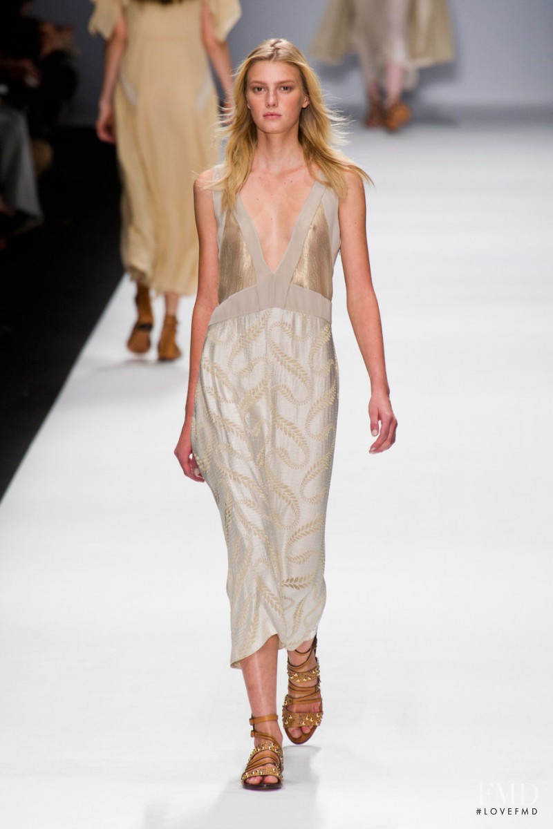Sigrid Agren featured in  the Vanessa Bruno fashion show for Spring/Summer 2013