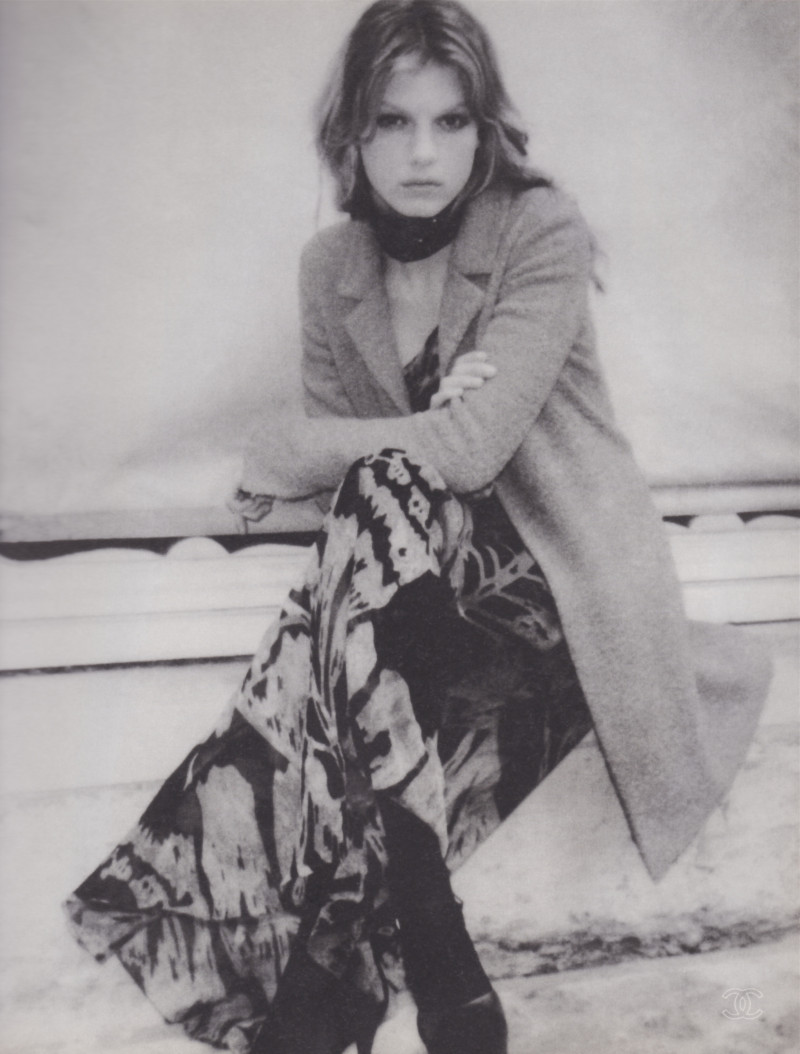 Angela Lindvall featured in  the Chanel lookbook for Autumn/Winter 2000