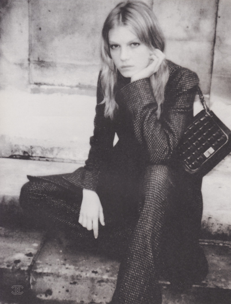 Angela Lindvall featured in  the Chanel lookbook for Autumn/Winter 2000