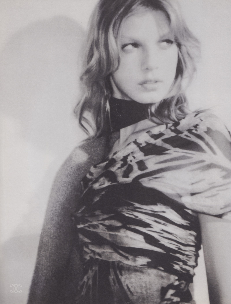 Angela Lindvall featured in  the Chanel lookbook for Autumn/Winter 2000