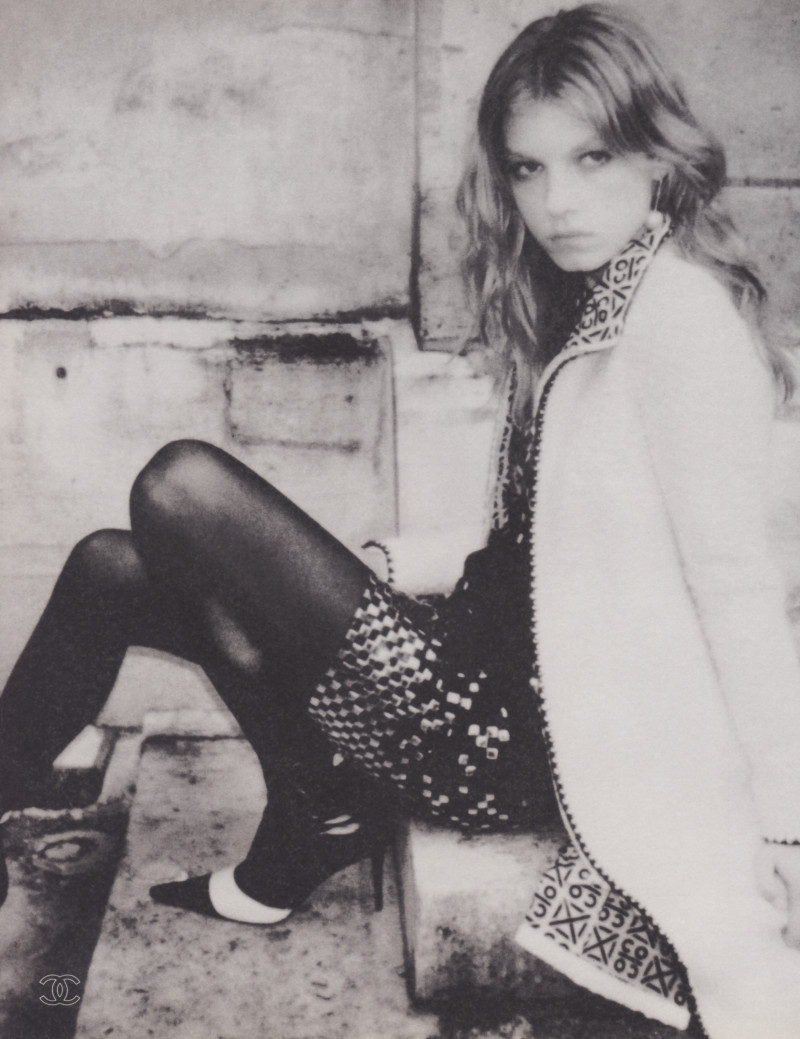 Angela Lindvall featured in  the Chanel lookbook for Autumn/Winter 2000