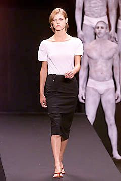 John Bartlett fashion show for Spring/Summer 2001