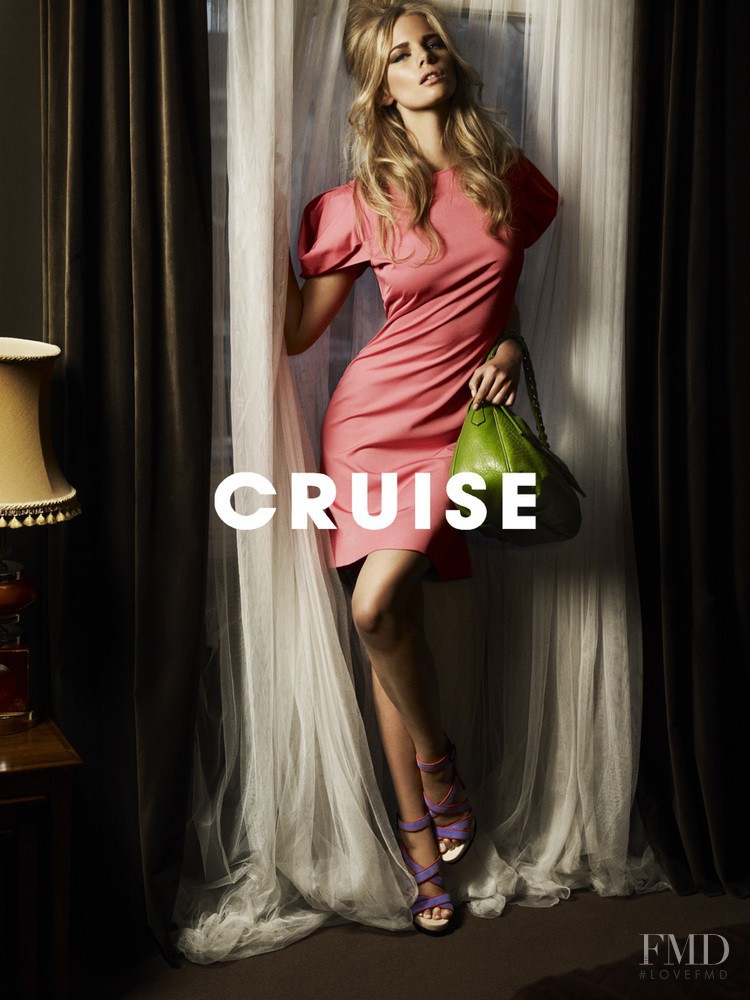 Marloes Horst featured in  the Cruise Fashion advertisement for Fall 2013