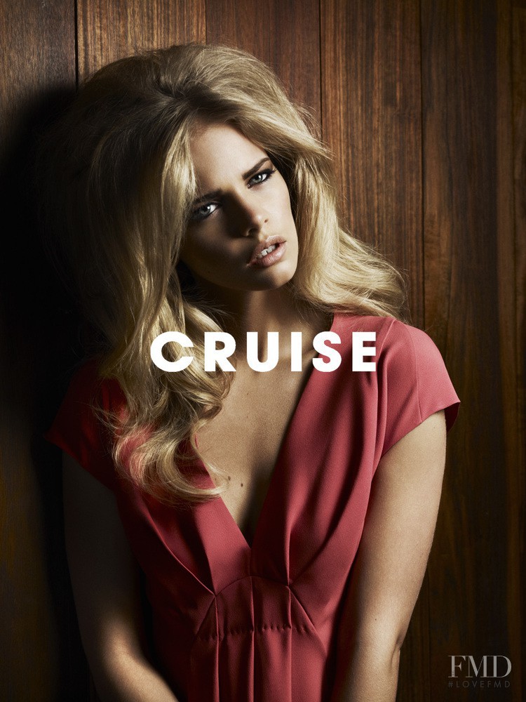 Marloes Horst featured in  the Cruise Fashion advertisement for Fall 2013