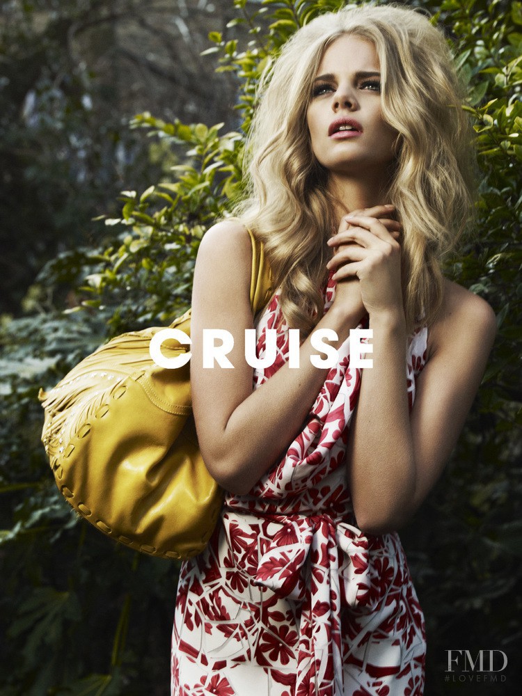 Marloes Horst featured in  the Cruise Fashion advertisement for Fall 2013