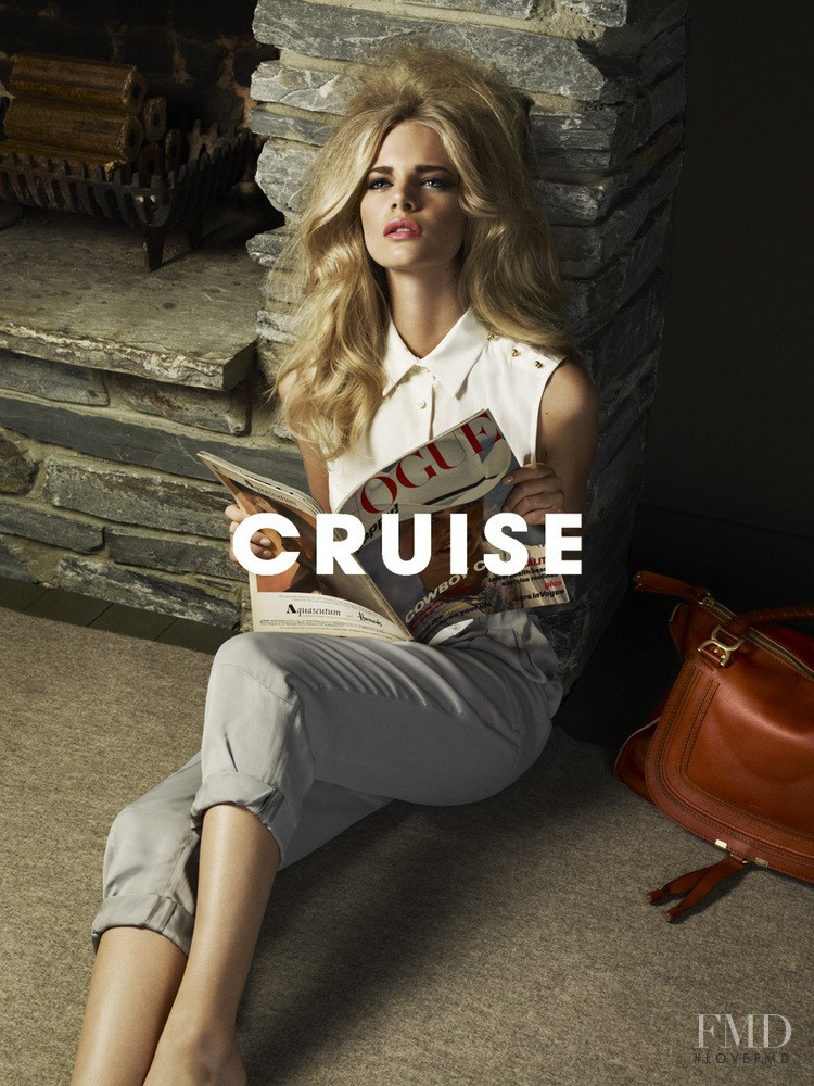 Marloes Horst featured in  the Cruise Fashion advertisement for Fall 2013