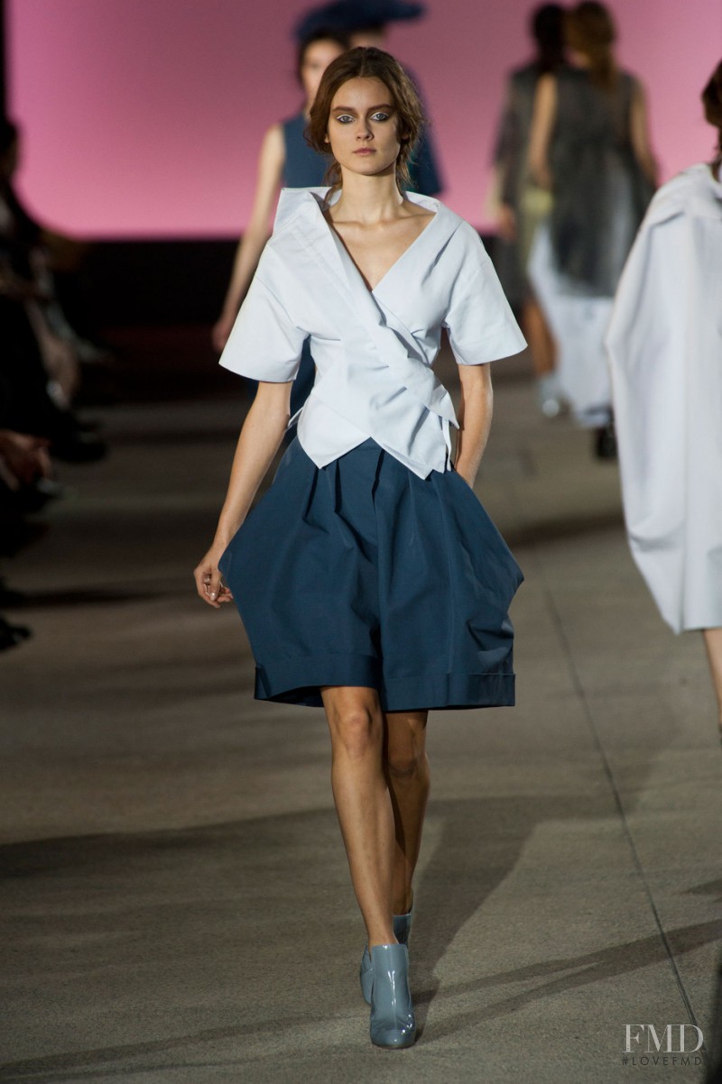 Monika Jagaciak featured in  the John Galliano fashion show for Spring/Summer 2013