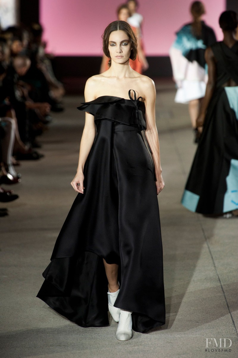Mariana Coldebella featured in  the John Galliano fashion show for Spring/Summer 2013