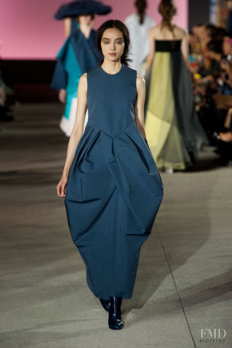 Fei Fei Sun featured in  the John Galliano fashion show for Spring/Summer 2013